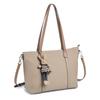 Leather fashionable high-value large-capacity bag women's new simple shoulder portable commuter bag versatile tote bag