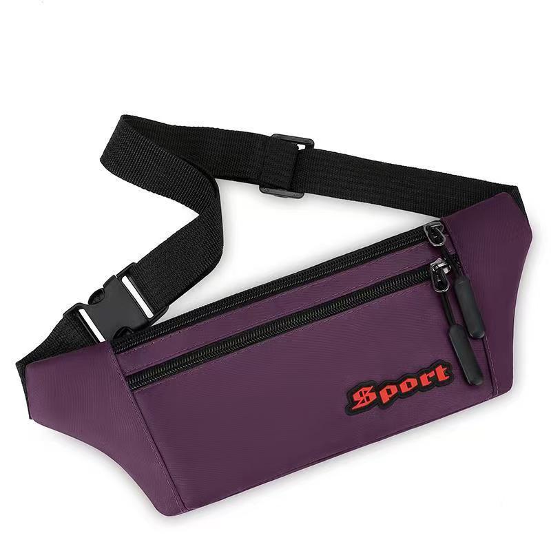 Sports Waist Bag, Men's and Women's, Phone Bag, Running Marathon, Fitness Bag, Ultra-thin Invisible, Waist Belt, Multifunctional, Waterproof Chest Bag