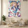 Magician Girl Pattern Home Decor Tapestry, Wall Hanging, Decorative RV Wall Cloth.SGT0917227