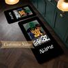 Gorillaz (14) Customize Name Flannel Kitchen Mat Soft Non-Slip Kitchen Floor Runner Rug for Home Kitchen Decor