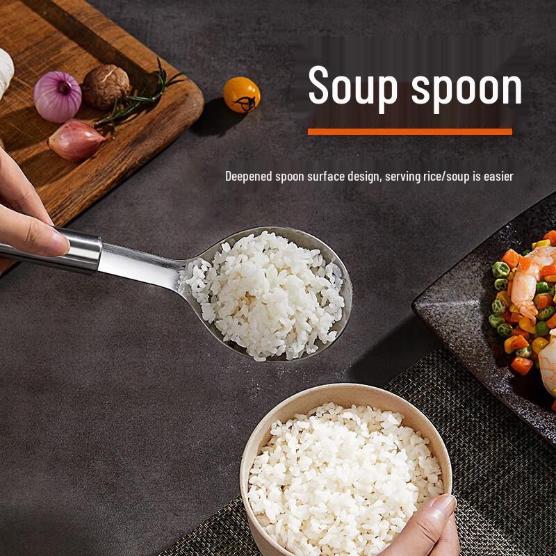 SUPOR 5-Piece Stainless Steel Kitchen Utensil Set