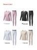 Couples' 5A Antibacterial Thermal Suit with Heating Patch - Wearable As Outerwear, Includes Top and Pants for Autumn