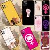 Feminist Fist Symbol Phone Case For Samsung Galaxy S25 S26 Ultra S20 S21 S22 S23 S24 Plus S10 S25 FE Back Cover