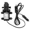 DC 12V 100W High Pressure Diaphragm Self Priming Water Pump Sprayer Car Wash Electric Water Pump