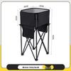 A1R Folding Camping Rack Set with Wash Basin