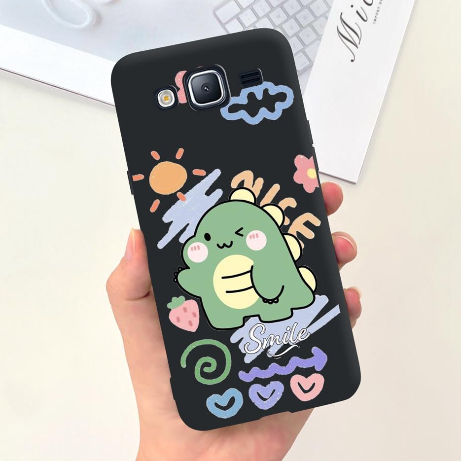 For Samsun Galaxy J3 J5 J7 2016 Case J320F J510F J710F Cute Dinosaur Cartoon Cover Soft TPU Shell For Samsung J5 2016 Phone Case