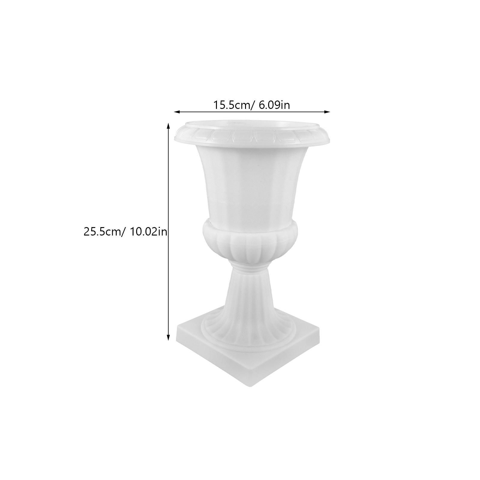 

Detachable Roman Column Flower Pot Artificial Flower Arrangement Vase Wedding Decoration Flower Pot Floral Pedestal Holder Decor