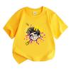100% Cotton A4 Lambda Print Kids Round Neck T-Shirts Casual Clothing Summer Fashion Cool Tops for Boys and Girls