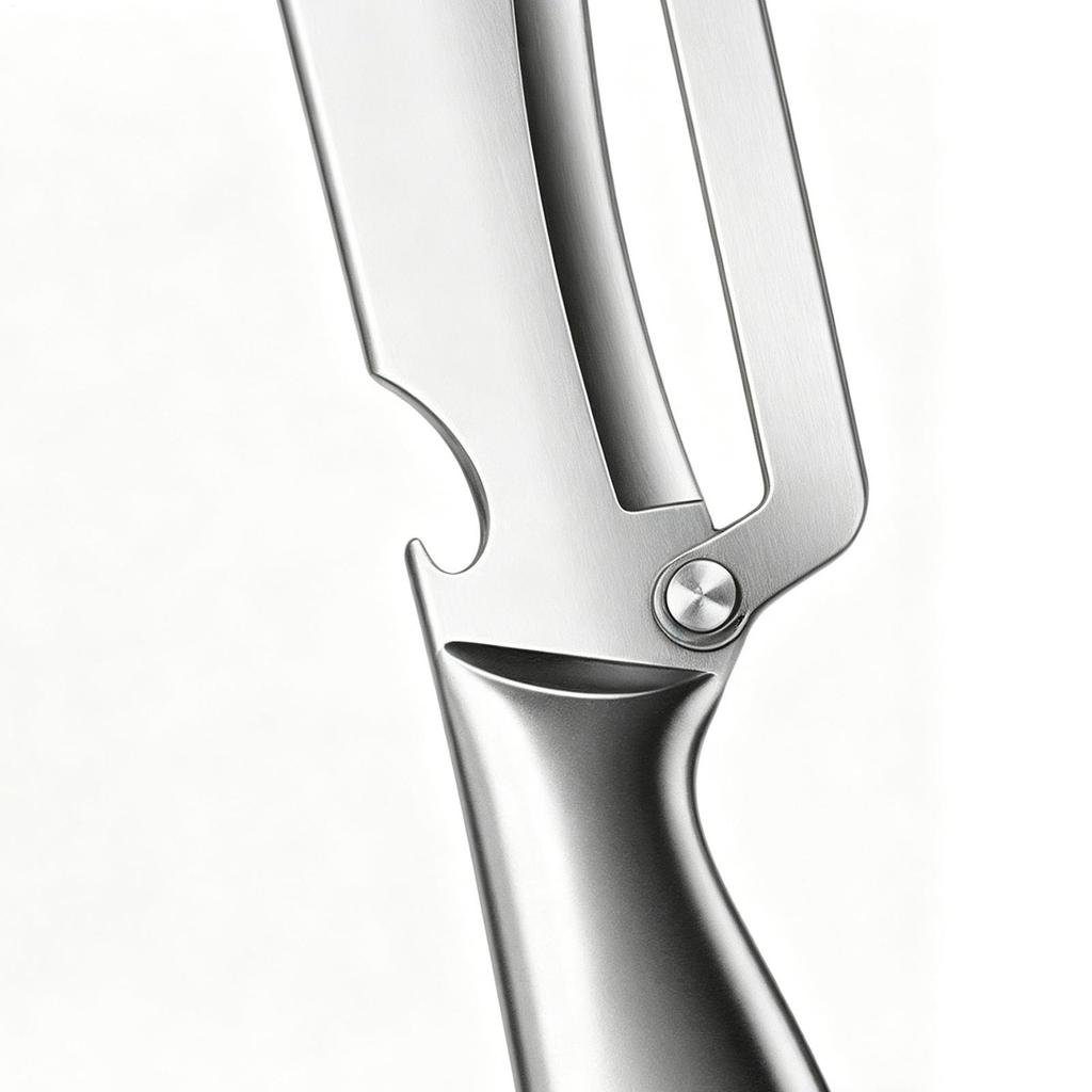 Vegetable Peelers For Kitchen Stainless Steel Multifunctional Veggie Scraper With Bottle Opener Durable Fruit Peeler For Potato