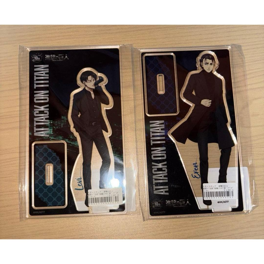 Used Attack on Titan Karaoke Iron Man Acrylic Stand