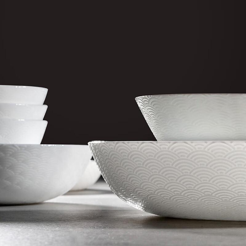 Luminarc Auspicious Cloud Embossed 6-Piece Dinnerware Set