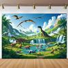 "A Dinosaur" is a plastic-made hanging model featuring a large Jurassic dinosaur.