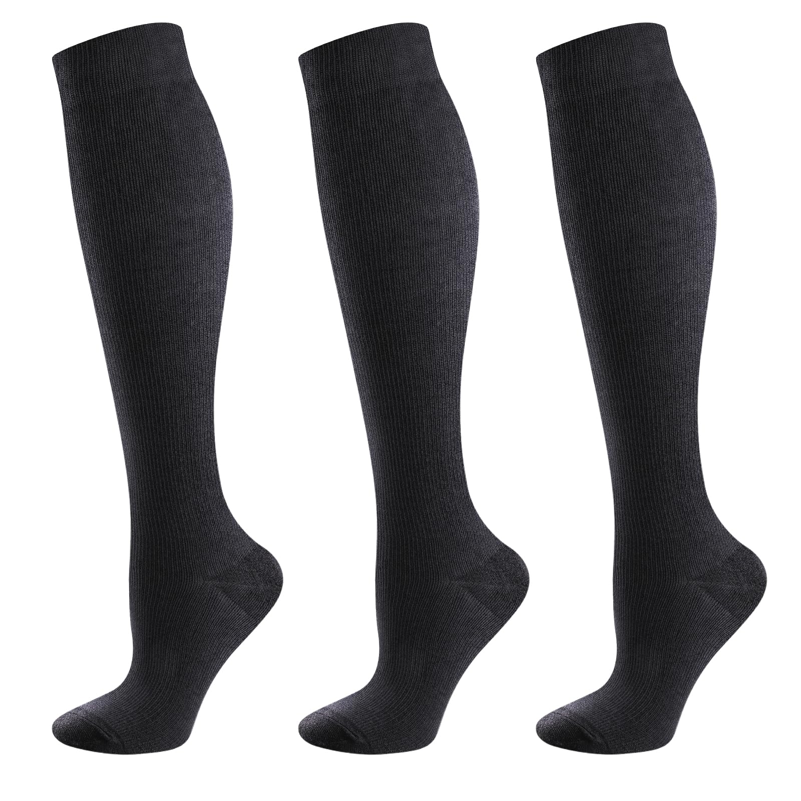 

YUEDGE Компрессионные Летние Носки для Работы Стоя, Снимают Усталость Ног, Идеальны для Медсестер и Носки для Чернокожих Женщин, Носки, Носки, Носки, 15-20 мм рт. ст., Усталость,