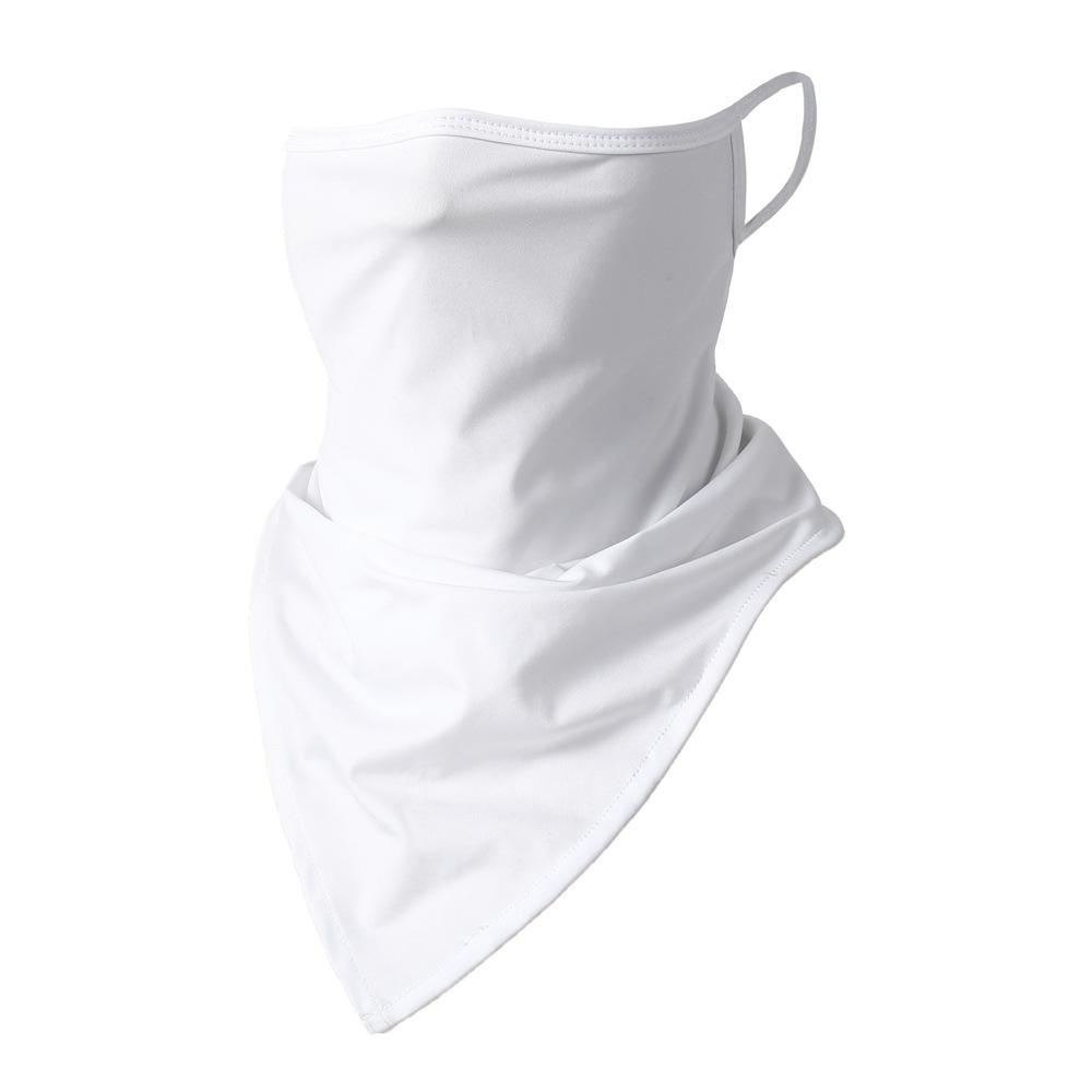 Summer Cycling Face Mask Travel Neck Cover Elastic Scarf Sports Ear-Loop Hiking Men Women UV Protection Bicycle Dust-Proof Mask