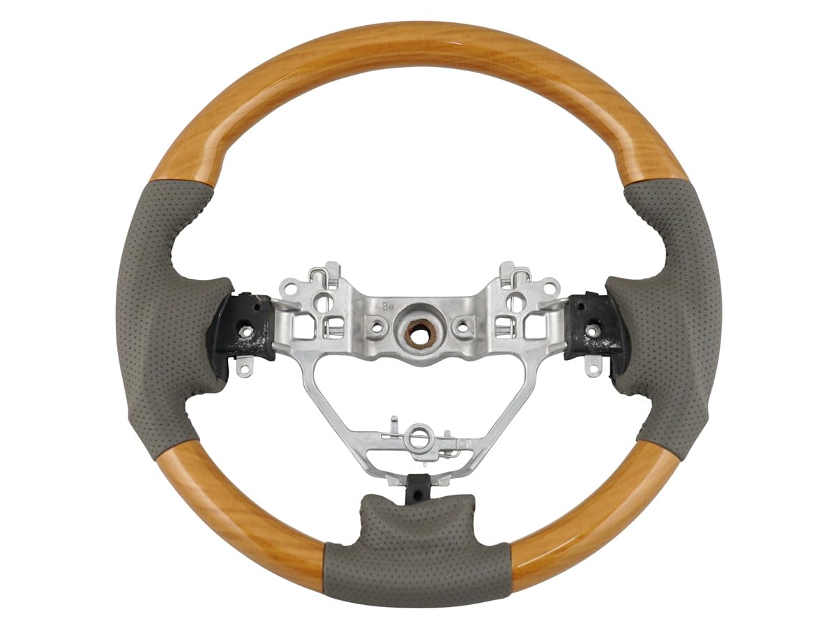 

Рулевое колесо с рукояткой пистолетного типа, коричневое, для Toyota Every Wagon DA17W TRISTAR S (Эвкалипт под дерево)