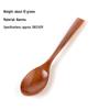 Camphor Wood Multi-Purpose Spoon Set: Coffee, Milk Tea, Honey, Dessert, Soup & Fork for Adults and Children.