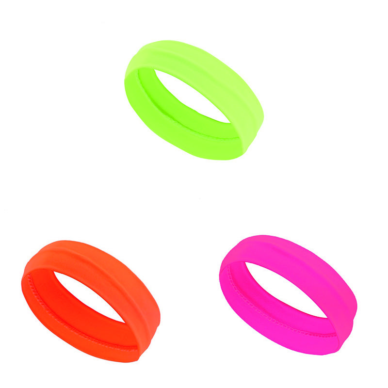 3PCS Plain elastic yoga running cycling outdoor sports sweatband headband  washing face and makeup hairband