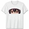 Ich habe meinen Anime- Unisex-T-Shirt angehalten, um hier zu sein Japan Kawaii Grafik-T-Shirt
