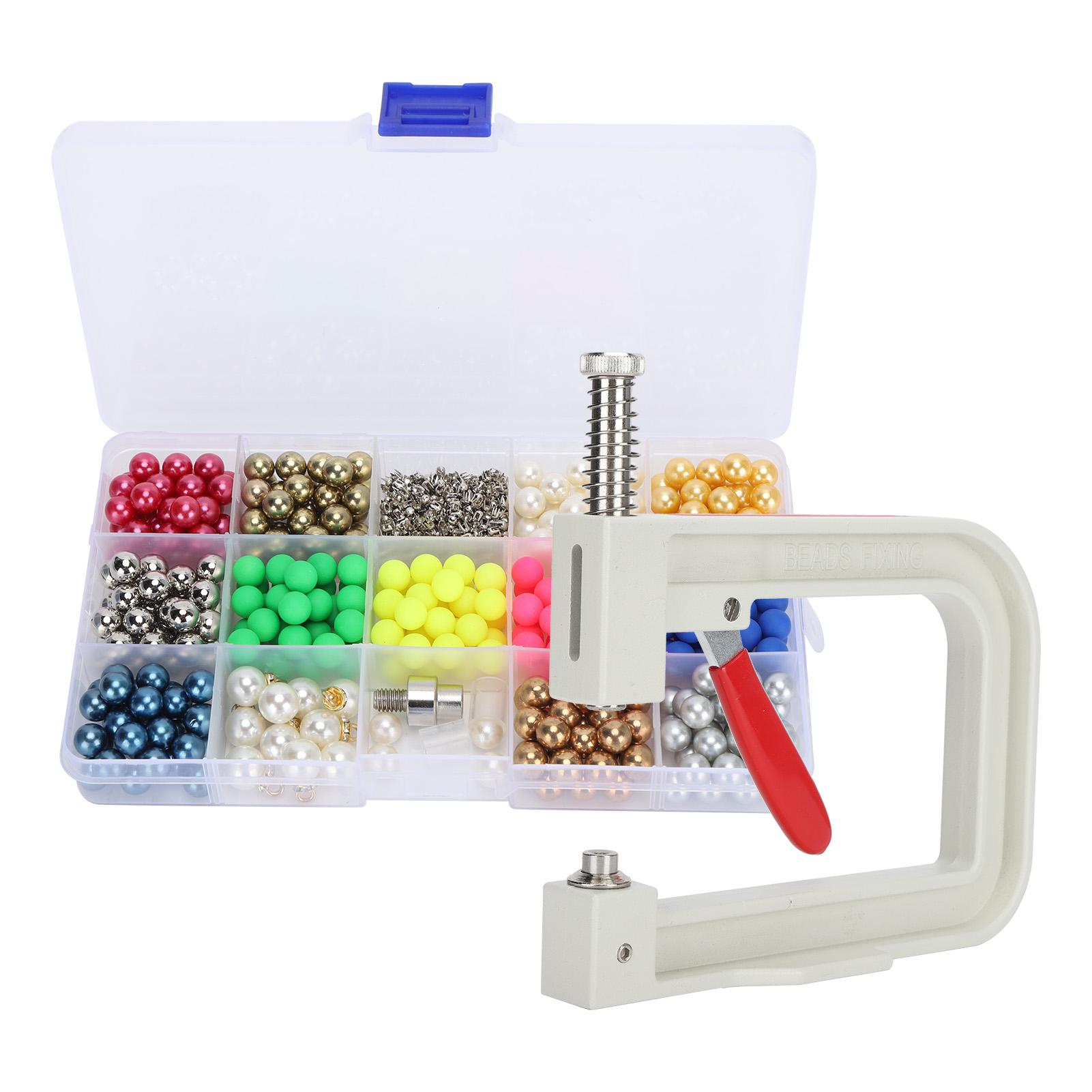 

8 мм DIY бусина цветная непористая жемчужина багаж одежда украшение с ручным прессом KQ012