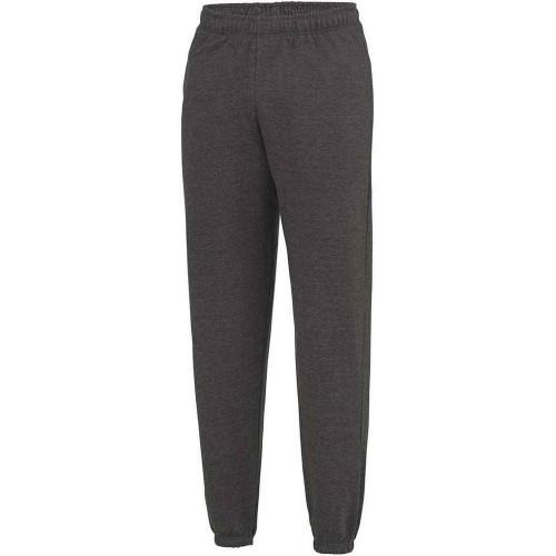 Awdis Unisex Adult College Plain Cuffed Jogging Bottoms