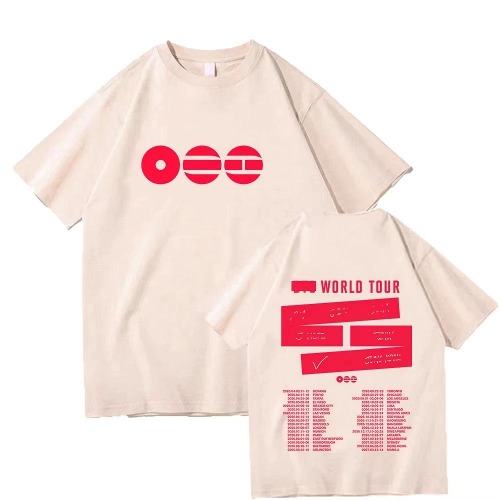 The Best Is Yet To Come World Tour T Sshirts A-arirang Pop Album Cotton High Quality T-shirts Gift Fans 2026 Fashion Top Unisex