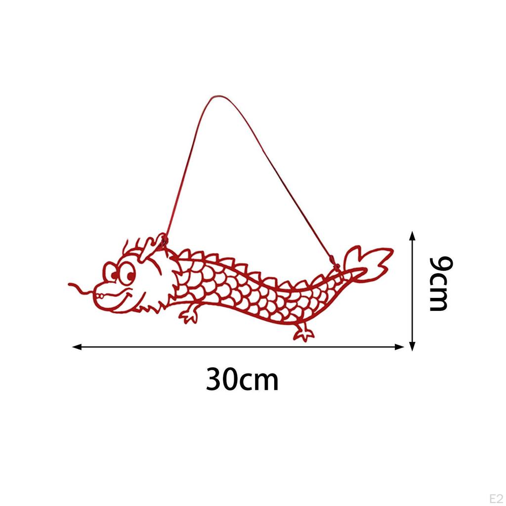 Chinesisches Drachenjahr Hängedekoration Frühlingsfest Ornament Kunstanhänger