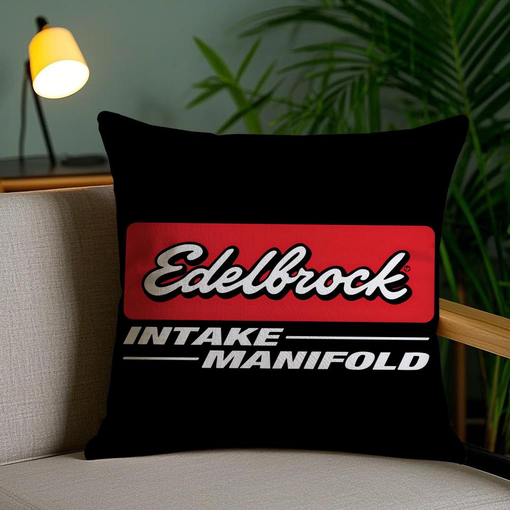 Design E-Edelbrocks Cushion Cover Plush Fabric Soft Double-Sided Printed Invisible Zipper Sofa Pillow Case Home Decor