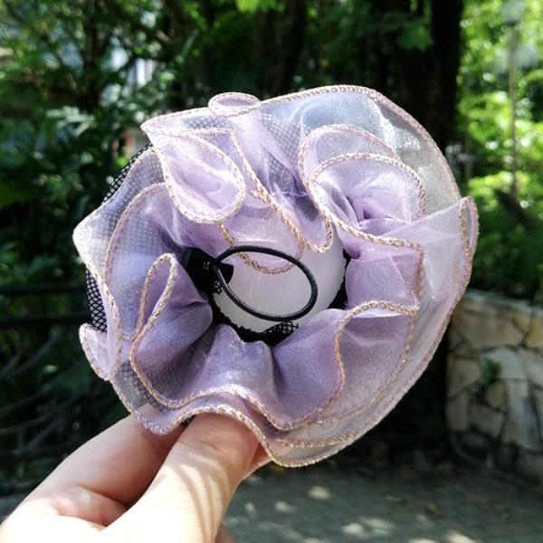 

Невидимая сетка для волос, сетчатый карман, бесшовная повязка на голову для девочек, головные уборы для балета и танцев, пучок для волос, головной убор, аксессуары для волос, головной убор 10cm