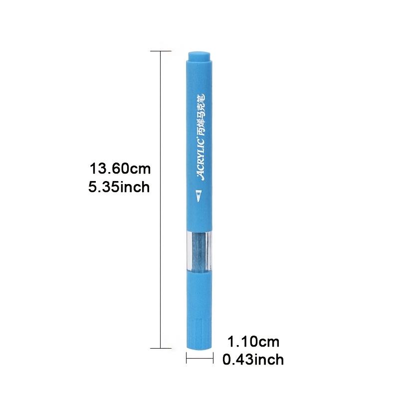 Acrylic Marker Pens Brush Tip Washable Watercolor Paint Pen Set for Students Art Drawing Sketching School Supplies