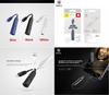 Adaptador de Auriculares para Apple Lightning a 35 mm Convertidor de Audio para Transmisión en Vivo y Llamadas de Voz