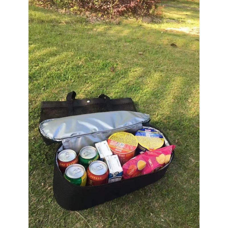 Outdoor-Reise-Picknicktasche, Strand-Isolierung, frische Eistasche, Netz-Strandtasche, kreative multifunktionale Eistasche