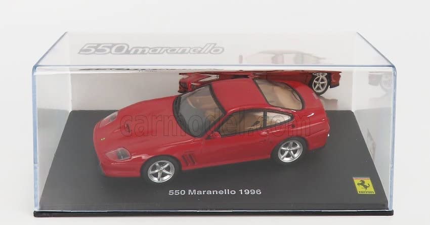 Ferrari Minicar FERRARI 550 MARANELLO 1996 with Case 1/43 (red) [item]
