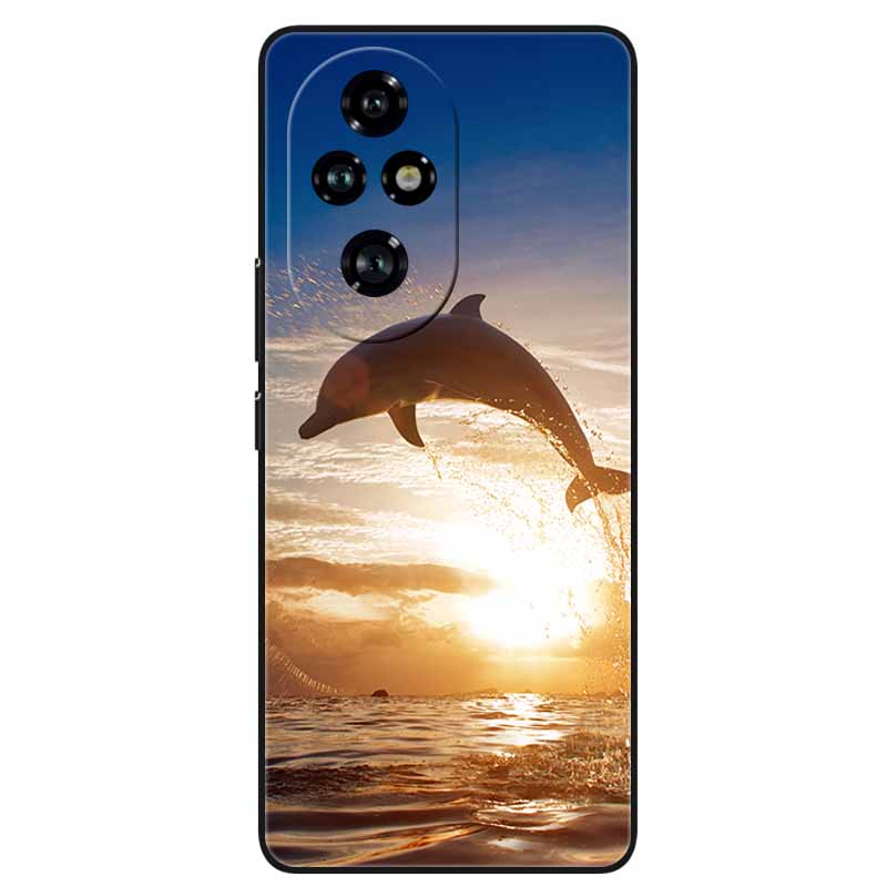 For Honor 200 5G Case Lovely Cute Cartoon Silicone TPU Soft Phone Cover for Honor 200 Honor200 Protect Back Shells FUnda Coque