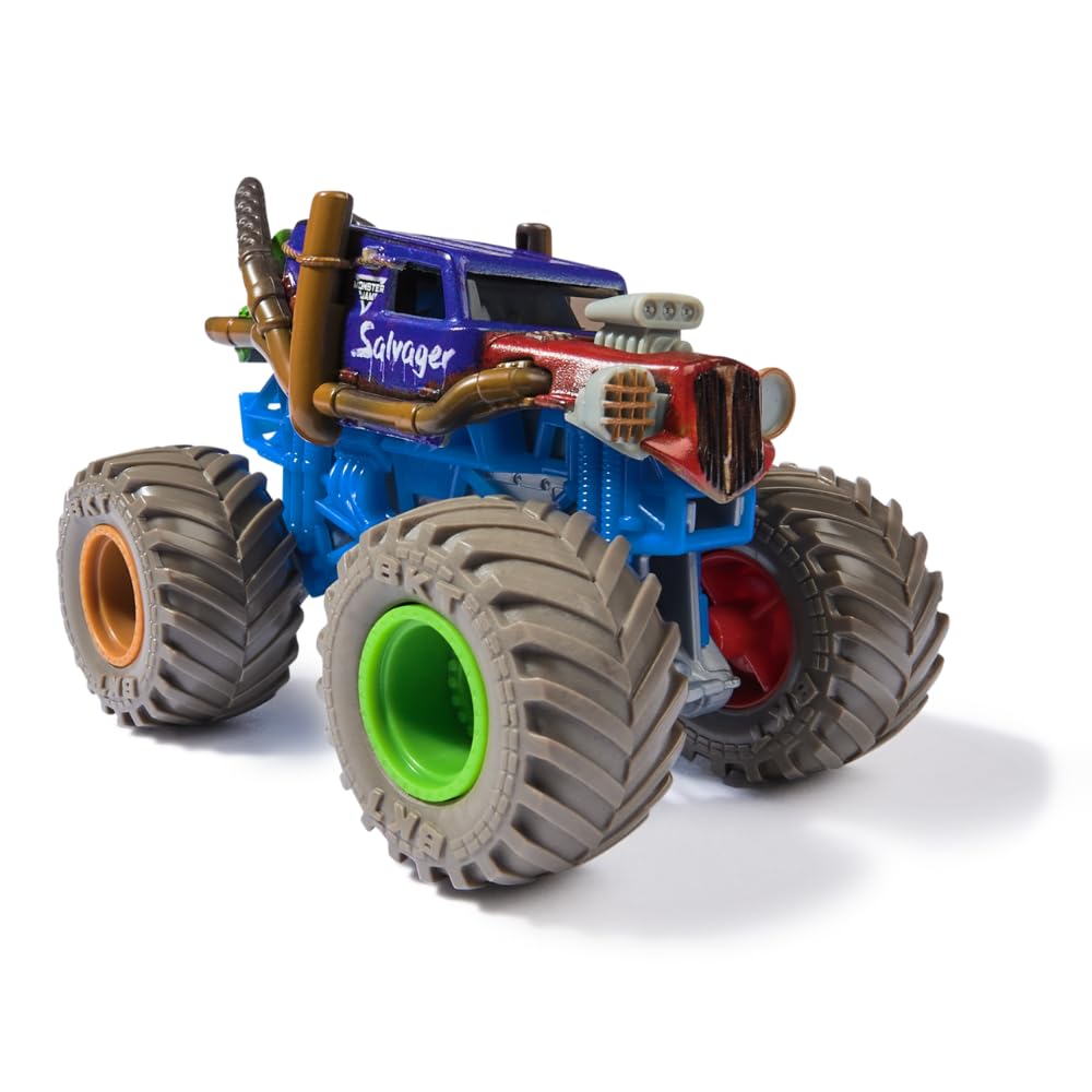 Monster Jam 2024 Series 37 Diecast 1:64 Scale Monster Truck Salvager Reckless Truck