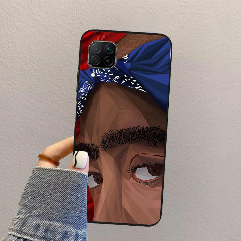 Rapper T-Tupac Shakur For Huawei Nova 3i 7i 8i 11i 12i 9 10 SE Y73 Y90 Y70 Y72 Y61 Y91 P30 P40 Lite P60 Pro Case