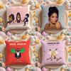 Singer J-Jessie R-Reyez Cushion Cover Home & Car Multi-Scene Pillow Cover - Reversible, Soft & Durable for Daily Use