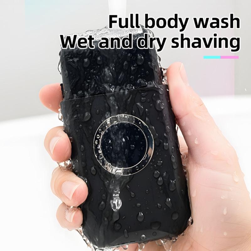 Fashionable Electric Shaver Travel Waterproof Rechargeable Travel Trimmer Quick Shaving Tool for Multifunctional Use