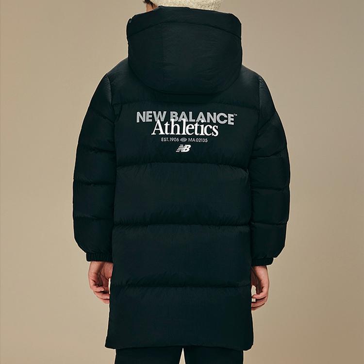 New Balance Kids Down Jackets Hooded Non Detachable Hooded 7PF4E093-BK