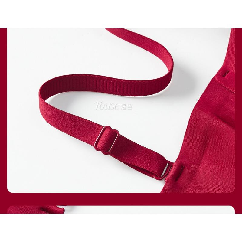 Women Strapless Push Up Bra Wirefree Seamless Invisible Bralette