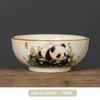 1 Pieza Tradición China Horno Ru Cerámica Taza de Té Hecha a Mano Linda Taza de Té Panda Bol de Té para el Hogar Taza de Maestro Accesorios para Juego de Té