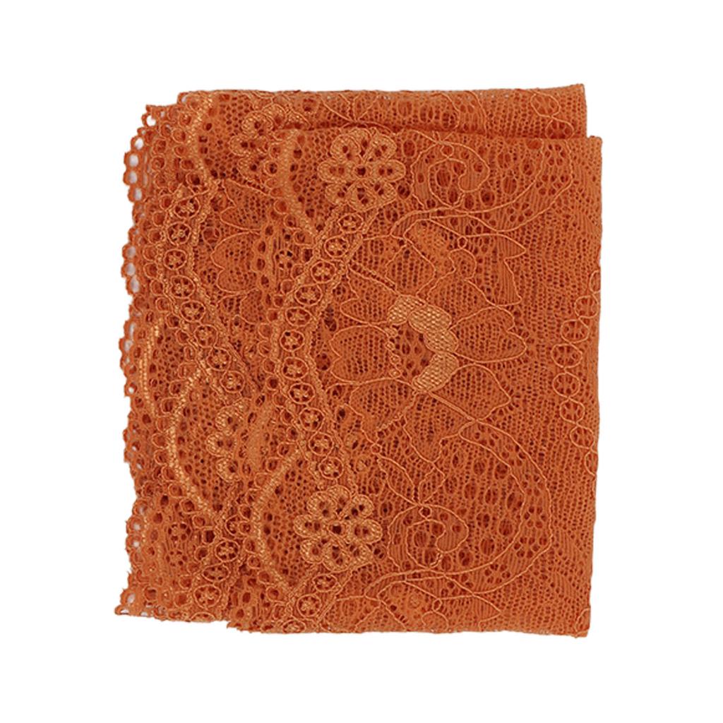 10 Yards Lace Fabric 18.5cm Wide Cuttable Hand Made DIY Garment Mesh Nylon Stretch Lace Ribbon