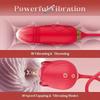 Women Vibrator Powerful 3 In1 Rose Sucker G-Spot Vagina Licking Stimulator Dildo Clitoris Massager Masturbator Sex Toy for Women