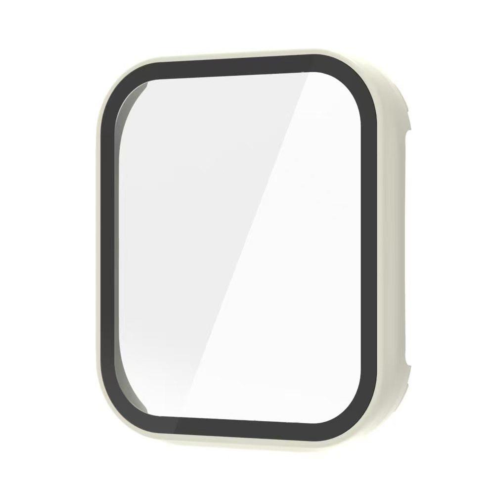 

For Amazfit Bip 6 Full Coverage Protective Case with Built-in Screen Film Shockproof PC Hard Shell Watch Case Cover Accessory белый