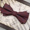 Soft Red Serise Bow Tie Bowknot Bridegroom Groomsman Cravat Creative Men Necktie  Chinese Wedding