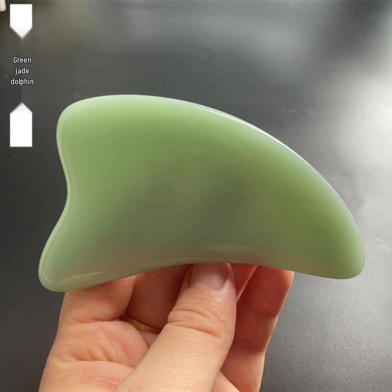 Jade Gua Sha Facial Massage & Acupressure Stick