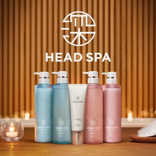 h&s Deep Experience Head Spa Refresh x Smooth Shampoo + Treatment + Refresh Massage Cream Limited Set (435g+435g+120g) H&S