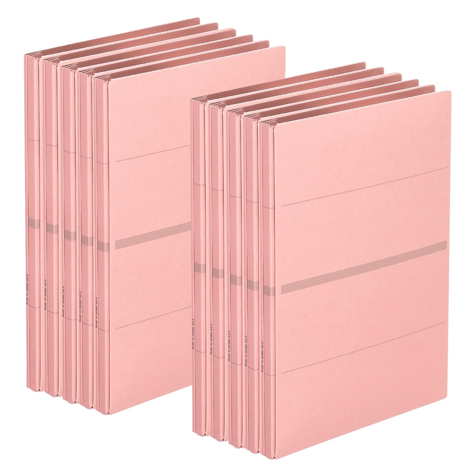Plus Flat File Expandable Binding String Type Replacement 10 x 10 A4, Spine, Senobas, / Cover, Pink, pieces, FL-023SH, 89-140 розовый