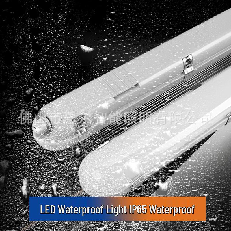 

1.2m UL-Certified 40W LED Tri-Proof Light for Garage, Cold Storage, Parking Lot - Single Tube US Standard 3000K Warm