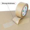 BOMEI PACK Reinforced Paper Packing Biodegradable Kraft Paper Transport Tape for and Storage Tape, 50mm50m, Self-Adhesive Gum-Covered Heavy-Duty