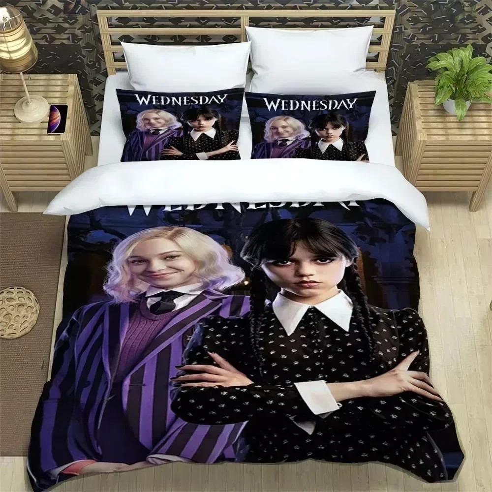 Movie Pattern Microfiber Bedding Set For Boys, Movie Pattern, Winter Duvet Cover Set, Film Anime Bed Set, Comforter Cover